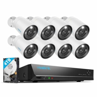 REOLINK 12MP Security Camera System Review: Full Color Night Vision, Person Vehicle Pet Detection